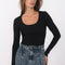 PULL COL U - BAYRON - NOIR PULL NEW KOOKAI Mode Kookai