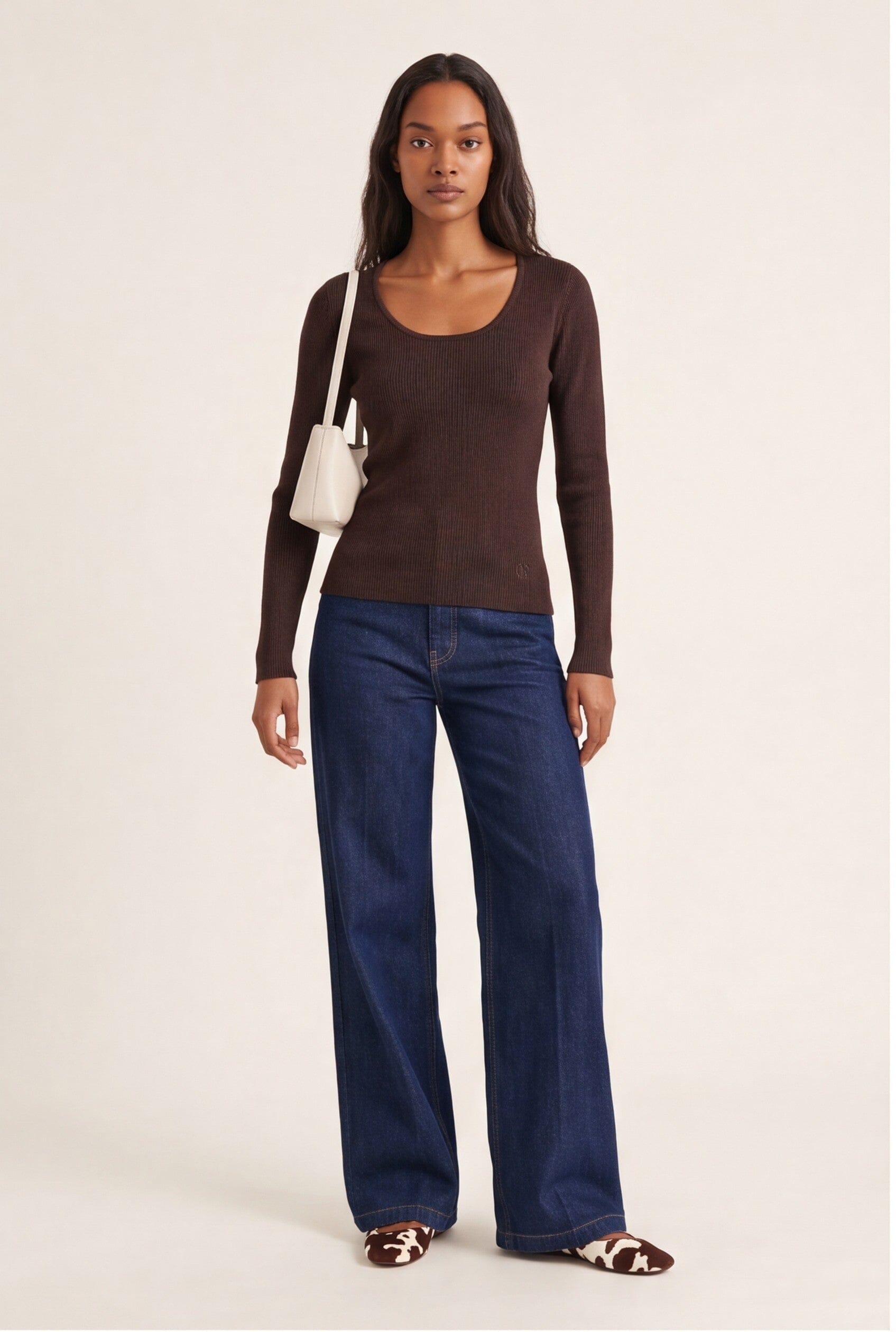 PULL COL U - D-BAYRON - BRUN PULL NEW KOOKAI Mode Kookai