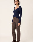 PULL COL U - D-BAYRON - MARINE PULL NEW KOOKAI Mode Kookai