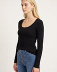 PULL COL U - D-BAYRON - NOIR PULL NEW KOOKAI Mode Kookai