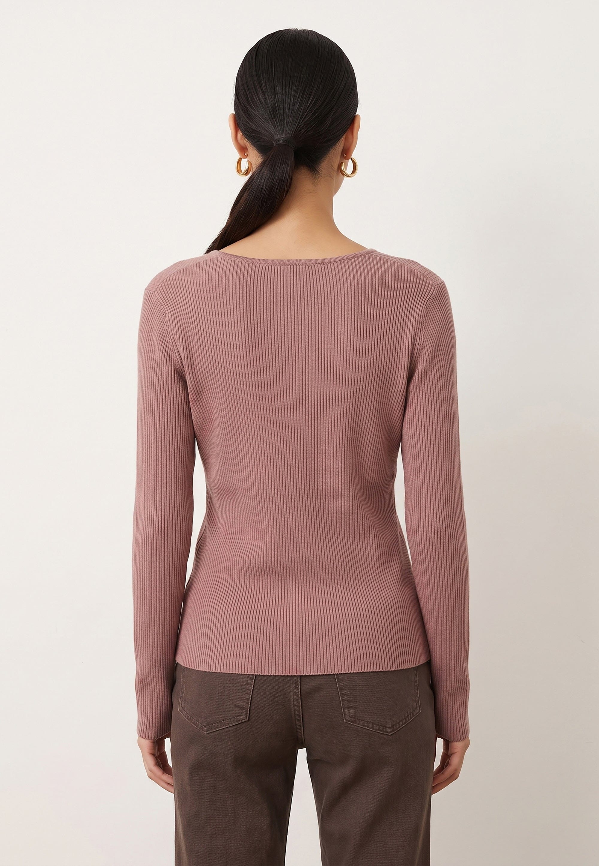 PULL COL U - D-BAYRON - ROSA PULL NEW KOOKAI Mode Kookai