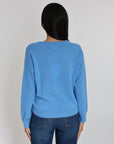 PULL COL V ANITA BLUE PULL KOOKAI Mode Kookai