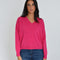 PULL COL V ANITA FUSCHIA PULL KOOKAI Mode Kookai
