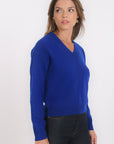 PULL COL V - B-ANITA - COBALT PULL NEW KOOKAI Mode Kookai