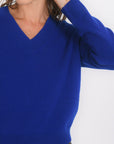 PULL COL V - B-ANITA - COBALT PULL NEW KOOKAI Mode Kookai