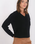 PULL COL V - B-ANITA - NOIR PULL NEW KOOKAI Mode Kookai