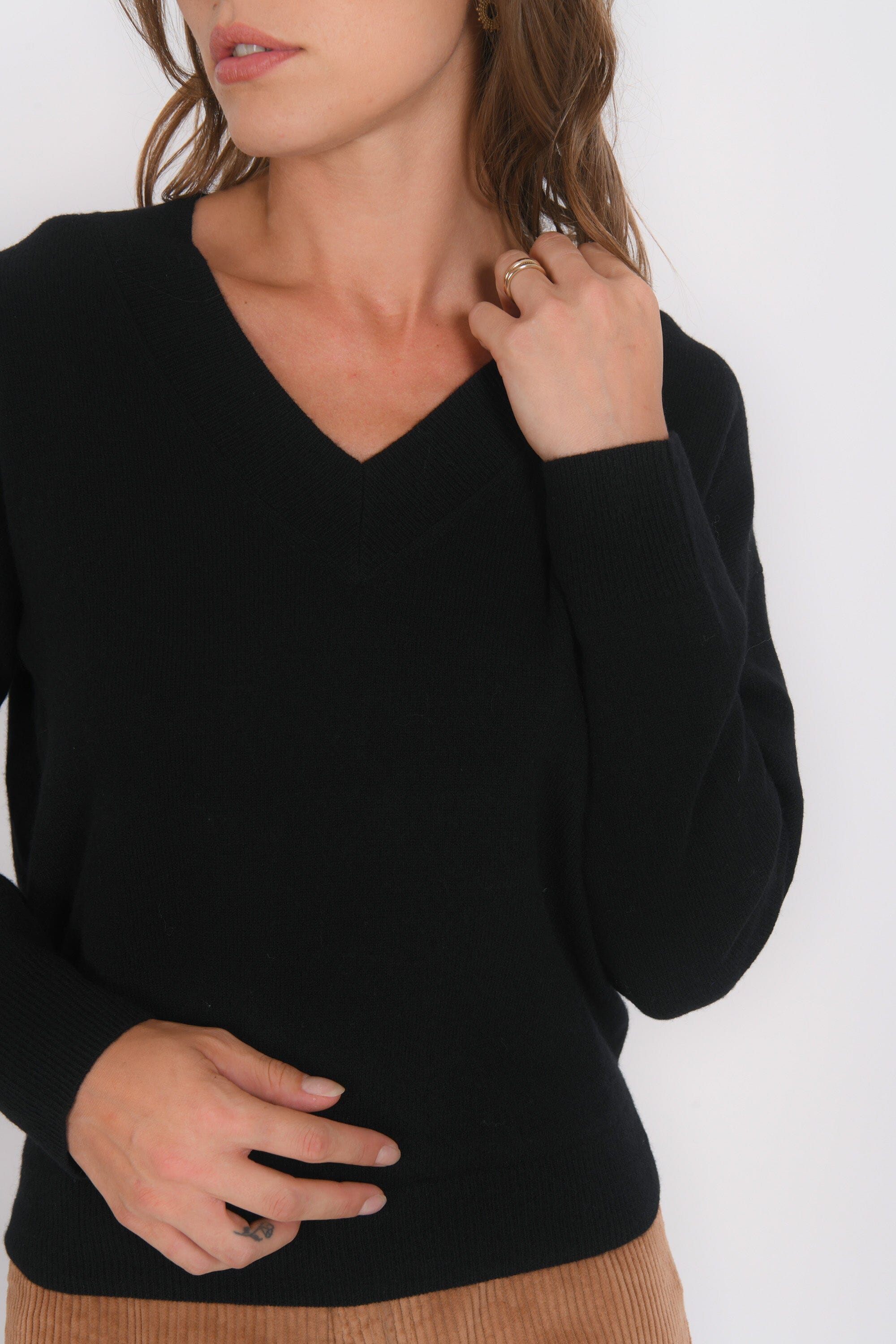 PULL COL V - B-ANITA - NOIR PULL NEW KOOKAI Mode Kookai