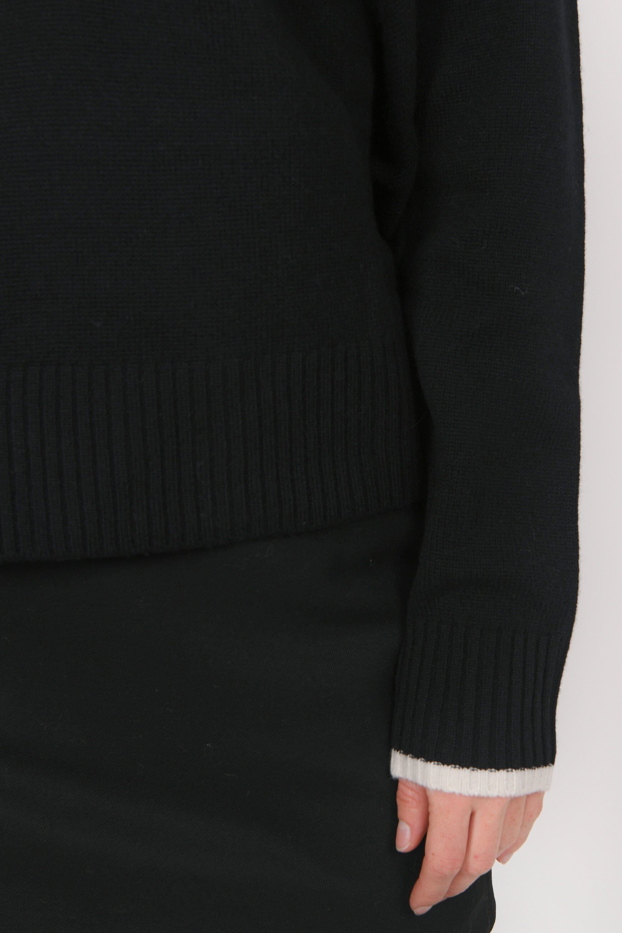 PULL COL V - BART - NOIR PULL NEW KOOKAI Mode Kookai