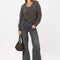 PULL COL V - BRUNO - BROWN PULL NEW KOOKAI Mode Kookai