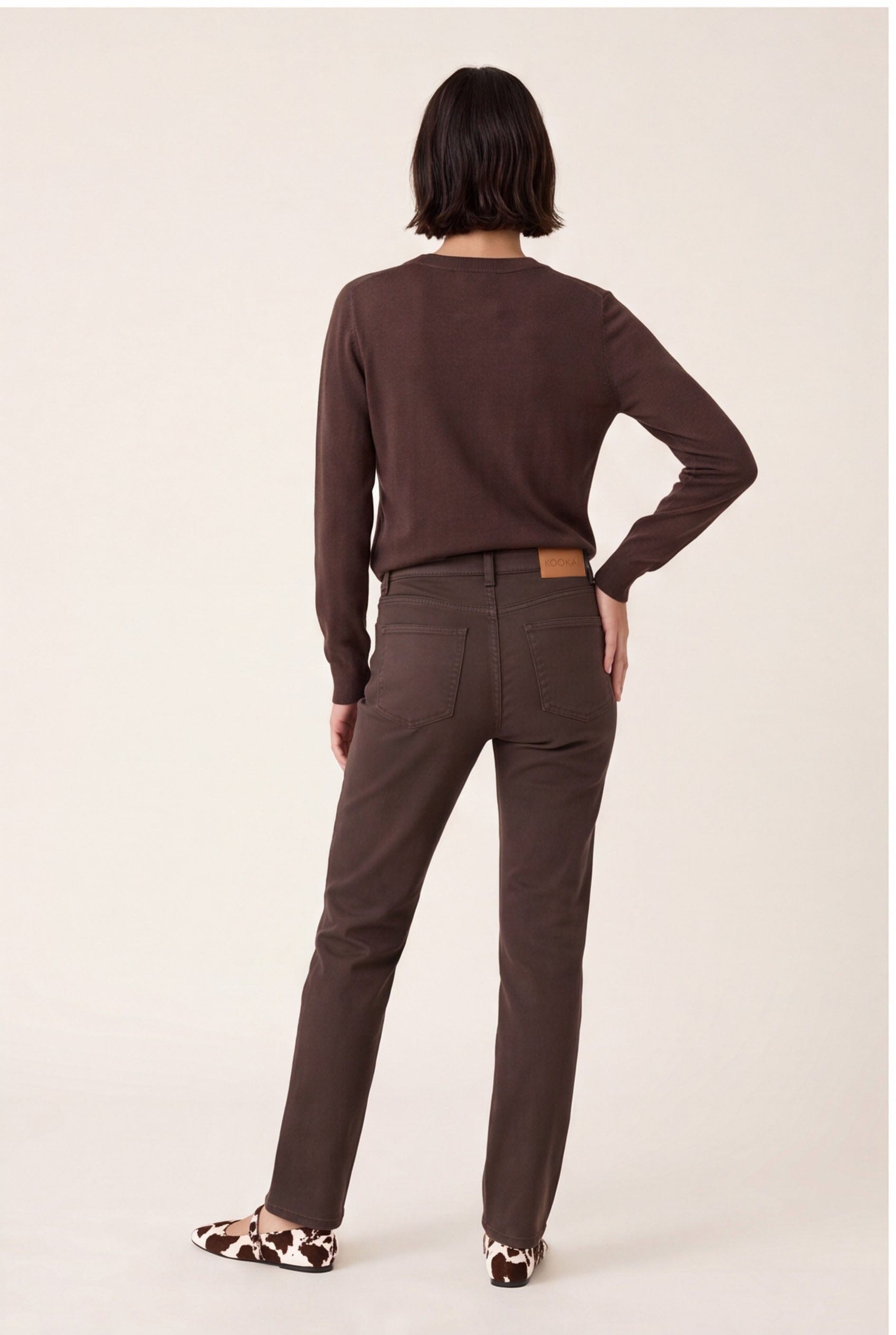 PULL COL V - D-CURT - CHOCOLAT PULL NEW KOOKAI Mode Kookai
