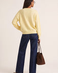 PULL COL V - D-CURT - JAUNE PULL NEW KOOKAI Mode Kookai