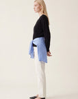 PULL COL V - D-CURT - NOIR PULL NEW KOOKAI Mode Kookai