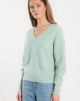 PULL COL V - DANNA - VERT AMANDE PULL KOOKAI Mode Kookai