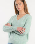 PULL COL V - DANNA - VERT AMANDE PULL KOOKAI Mode Kookai