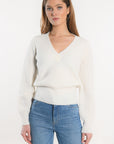 PULL COL V - DAYANA - ECRU PULL KOOKAI Mode Kookai