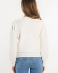 PULL COL V - DAYANA - ECRU PULL KOOKAI Mode Kookai