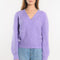 PULL COL V - DAYANA - LILAS PULL KOOKAI Mode Kookai