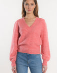 PULL COL V - DAYANA - RAPTUR ROSE PULL KOOKAI Mode Kookai