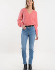 PULL COL V - DAYANA - RAPTUR ROSE PULL KOOKAI Mode Kookai