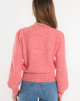 PULL COL V - DAYANA - RAPTUR ROSE PULL KOOKAI Mode Kookai