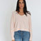 PULL COL V LIZA GREEN PULL KOOKAI Mode Kookai