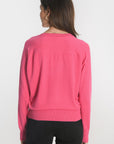 PULL COL V NOLWENN FUSCHIA PULL KOOKAI Mode Kookai