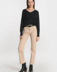 PULL COL V NOLWENN NOIR PULL KOOKAI Mode Kookai
