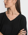 PULL COL V NOLWENN NOIR PULL KOOKAI Mode Kookai