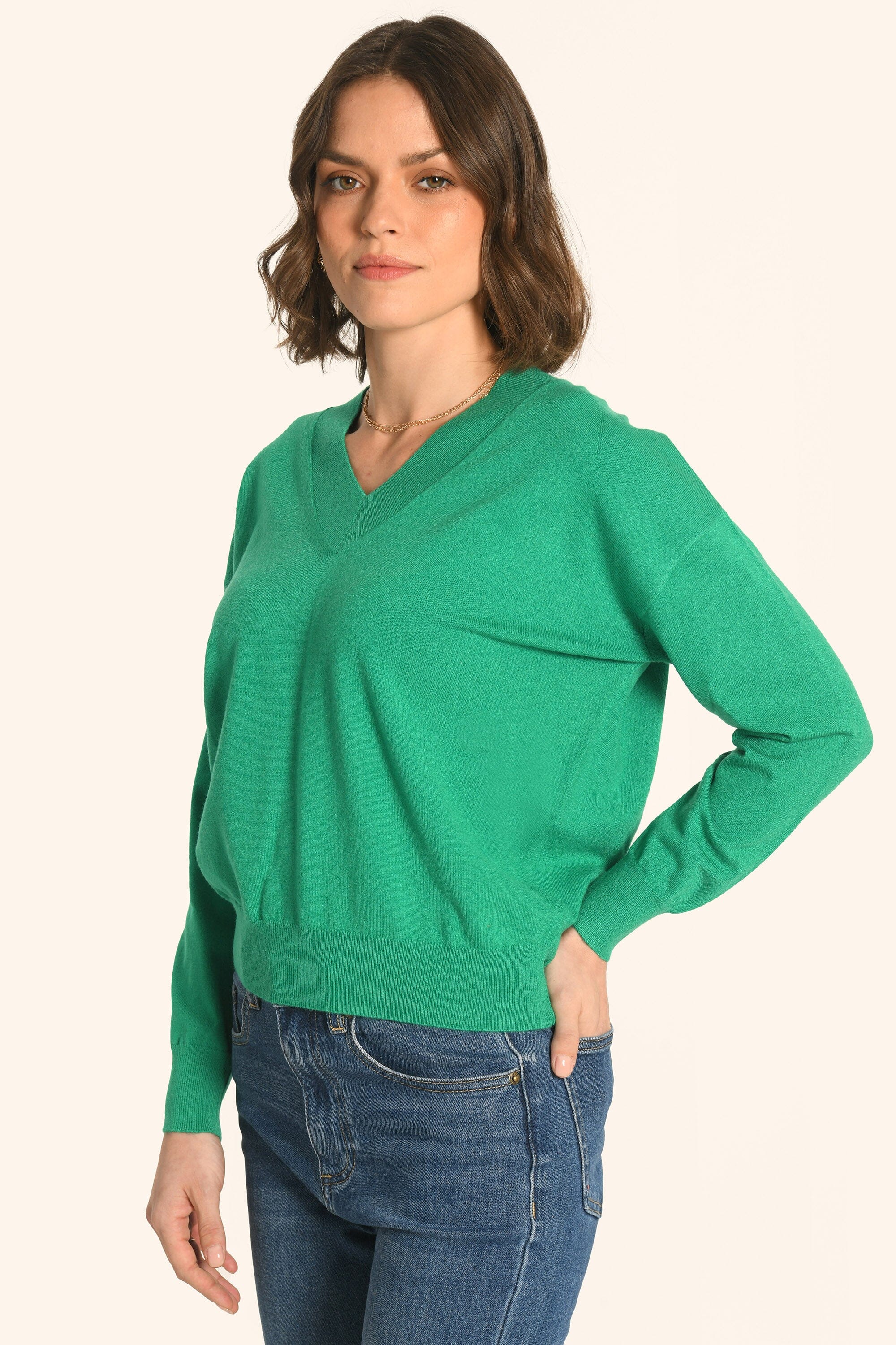 PULL COL V - PRAIRIE - AMELINA PULL KOOKAI Mode Kookai