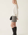 PULL COL V TORSADE - DARI - ECRU PULL NEW KOOKAI Mode Kookai