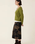 PULL COL V TORSADE - DARI - MATCHA PULL NEW KOOKAI Mode Kookai