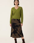 PULL COL V TORSADE - DARI - MATCHA PULL NEW KOOKAI Mode Kookai