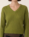 PULL COL V TORSADE - DARI - MATCHA PULL NEW KOOKAI Mode Kookai