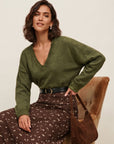 PULL COLV - DANITA - KAKI PULL NEW KOOKAI Mode Kookai