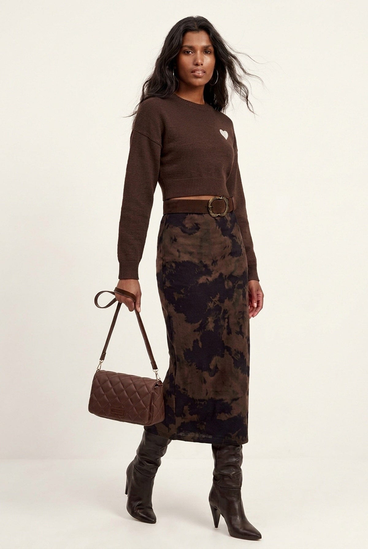 PULL COURT - DANITA - CHOCOLAT PULL NEW KOOKAI Mode Kookai