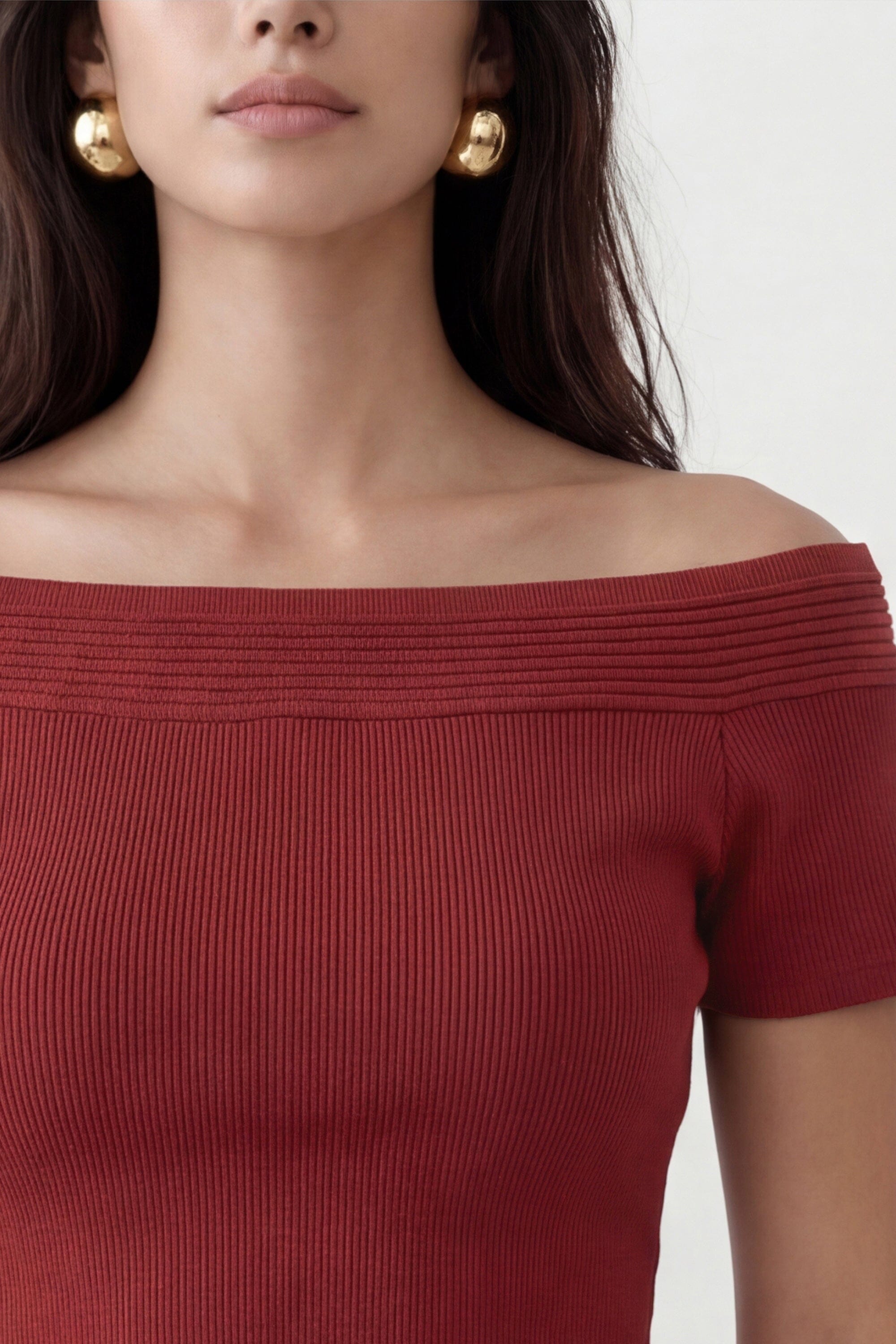 PULL - CRISTIAN - TERRACOTTA PULL NEW KOOKAI Mode Kookai