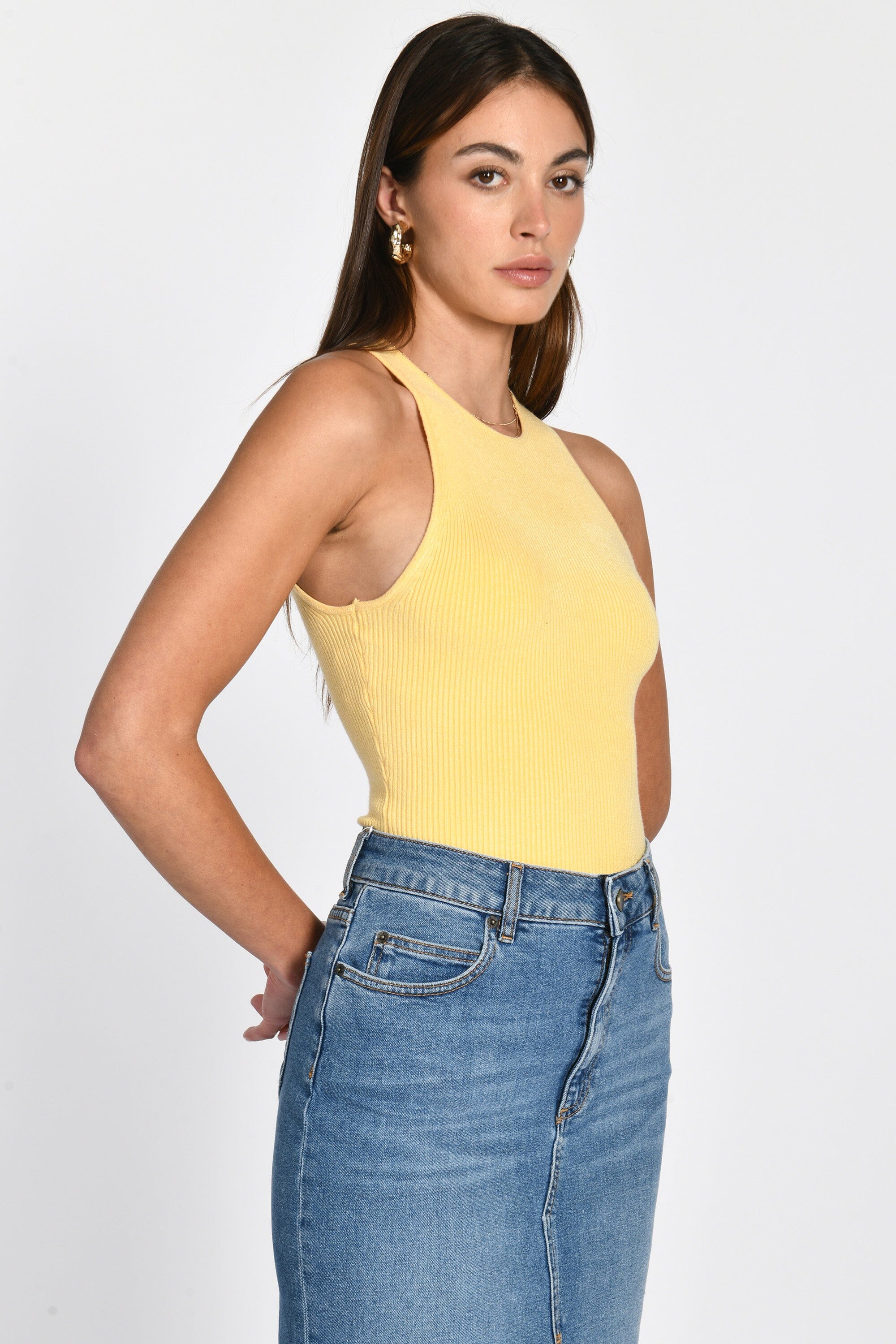 PULL DEBARDEUR COL ROND LOLITA BUTTER POP CORN PULL KOOKAI Mode Kookai