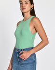 PULL DEBARDEUR COL ROND LOLITA GREEN PULL KOOKAI Mode Kookai
