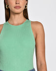 PULL DEBARDEUR COL ROND LOLITA GREEN PULL KOOKAI Mode Kookai