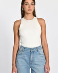 PULL DEBARDEUR COL ROND LOLITA OFF WHITE PULL KOOKAI Mode Kookai