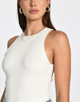 PULL DEBARDEUR COL ROND LOLITA OFF WHITE PULL KOOKAI Mode Kookai