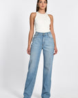 PULL DEBARDEUR COL ROND LOLITA OFF WHITE PULL KOOKAI Mode Kookai