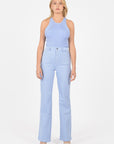 PULL DEBARDEUR COL ROND LOLITA POWDER BLUE PULL KOOKAI Mode Kookai