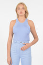 PULL DEBARDEUR COL ROND LOLITA POWDER BLUE PULL KOOKAI Mode Kookai