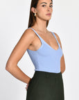 PULL DEBARDEUR LOLITA POWDER BLUE PULL KOOKAI Mode Kookai