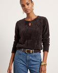 PULL DECOLLETE GOUTE - BELEN - CHOCOLAT PULL NEW KOOKAI Mode Kookai