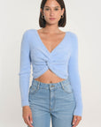 PULL DOS TWISTÉ MYLO CIEL PULL KOOKAI Mode Kookai