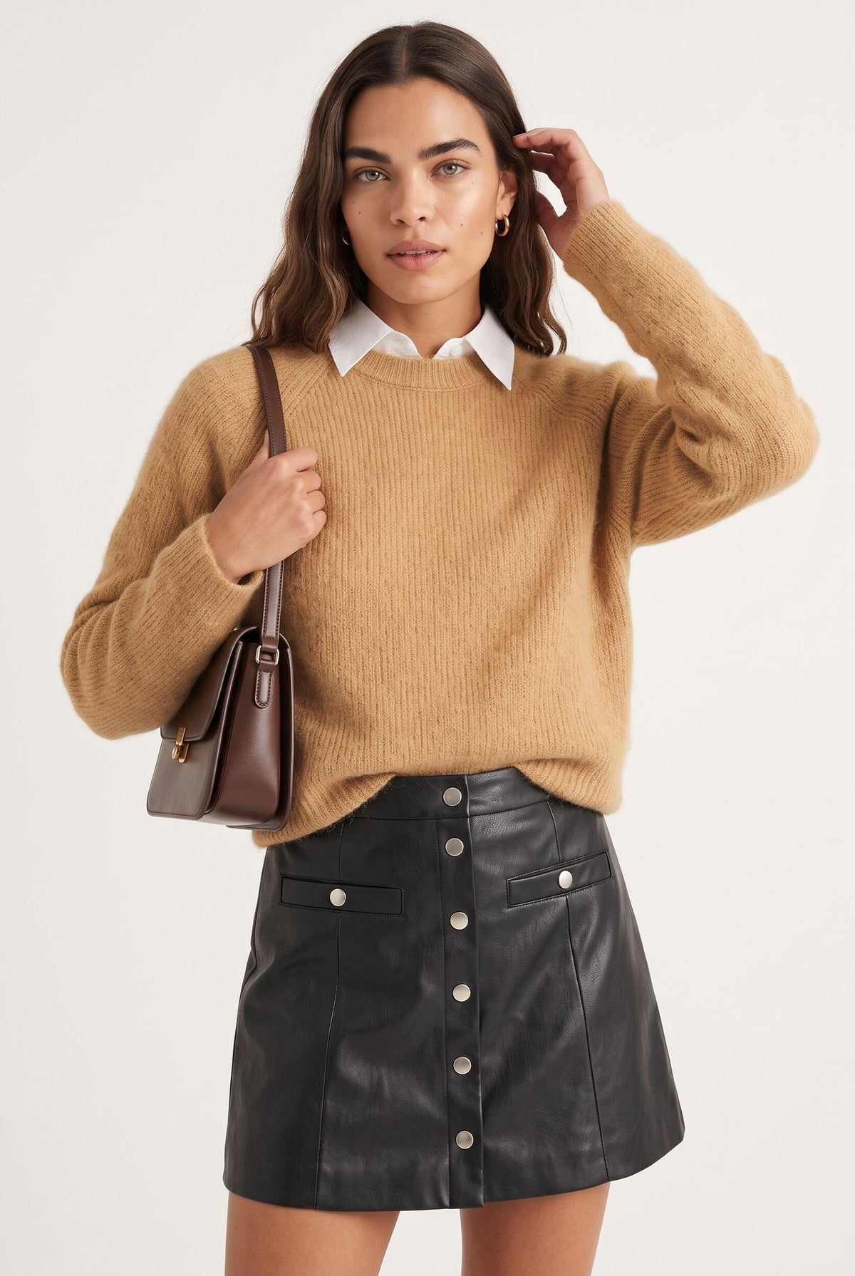 PULL - DREAMY - CAMEL PULL NEW KOOKAI Mode Kookai