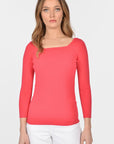 Pull encolure carrée LOLA Strawberry PULL KOOKAI Mode Kookai