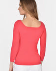 Pull encolure carrée LOLA Strawberry PULL KOOKAI Mode Kookai
